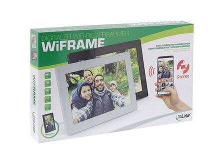 InLine WiFrame 10.1&quot; Frameo App black