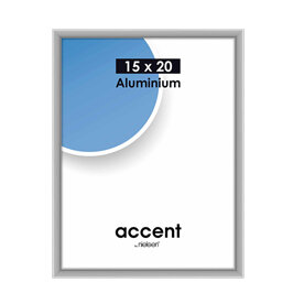 Nielsen Fotolijst aluminium Accent Mat Zilver 15x20 cm 51324