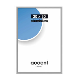 Nielsen Fotolijst aluminium Accent Mat Zilver 20x30 cm