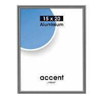 Nielsen Fotolijst aluminium Accent Staalgrijs 15x20 cm
